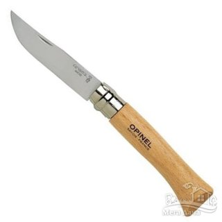 Туристический нож Opinel (опинель) Inox №10 blister VRI бук (001255)