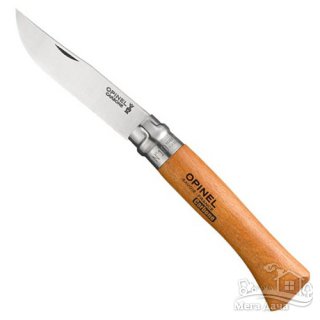 Туристический нож Opinel (опинель) Carbon Steel blister No.10 (000403)