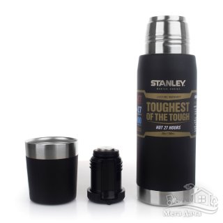 Термос STANLEY Master Vacuum Bottle 0.75L, чёрный (10-02660-002)