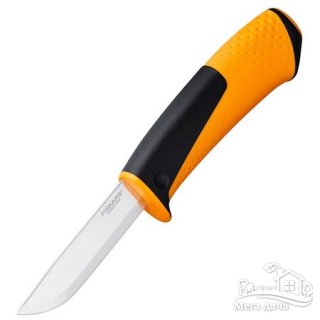 Нож универсальный с точилом Fiskars 156017 (1023618)