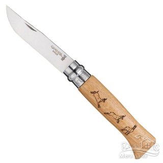 Нож Opinel (опинель) №8 Chamois (Серна) 001621 (дуб)