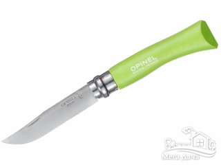 Нож Opinel (опинель) Inox Pop Apple Green №7 VRI - 001425 (Граб)