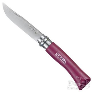 Нож Opinel (опинель) Inox Pop Plum No.07 001427 (Граб)