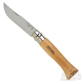 Туристический нож Opinel (опинель) Inox №8 VRI бук (123080)