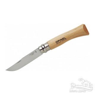 Туристический нож Opinel (опинель) Inox №7 VRI бук (000693)